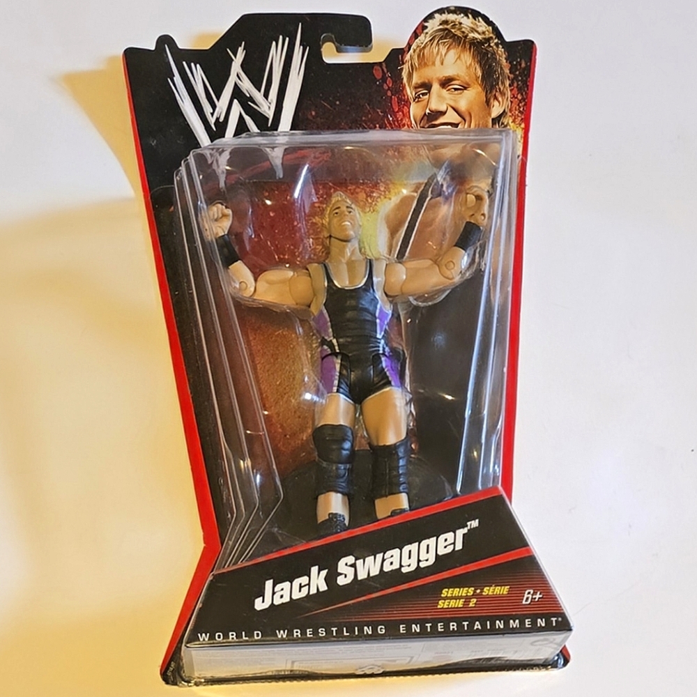 WWE Wrestling Figure Series 2 Mattel 2010 RARE with display stand NEW SEALED 🔥
